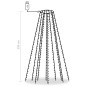 vidaXL Red de luces de árbol de Navidad 250 LEDs blanco frío 250 cm vidaXL Red de luces de árbol de Navidad 250 LEDs blanco frío 250 cm