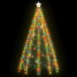 vidaXL Red de luces de árbol de Navidad 250 LEDs de colores 250 cm vidaXL Red de luces de árbol de Navidad 250 LEDs de colores 250 cm