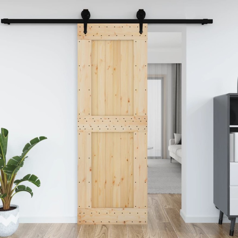 vidaXL Puerta NARVIK madera maciza pino 80x210 cm vidaXL Puerta NARVIK madera maciza pino 80x210 cm