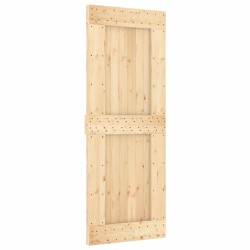 vidaXL Puerta NARVIK madera maciza pino 80x210 cm