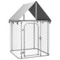 vidaXL Perrera de exterior con tejado 100x100x150 cm vidaXL Perrera de exterior con tejado 100x100x150 cm
