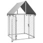 vidaXL Perrera de exterior con tejado 100x100x150 cm vidaXL Perrera de exterior con tejado 100x100x150 cm