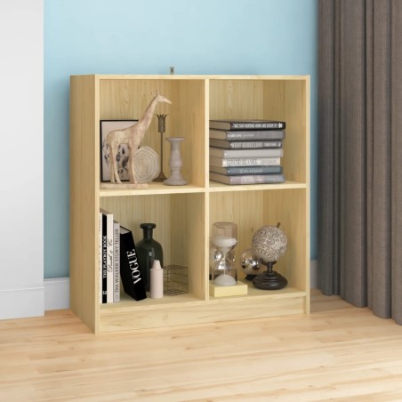 vidaXL Aparador madera maciza de pino 70x33x76 cm