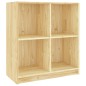 vidaXL Aparador madera maciza de pino 70x33x76 cm vidaXL Aparador madera maciza de pino 70x33x76 cm