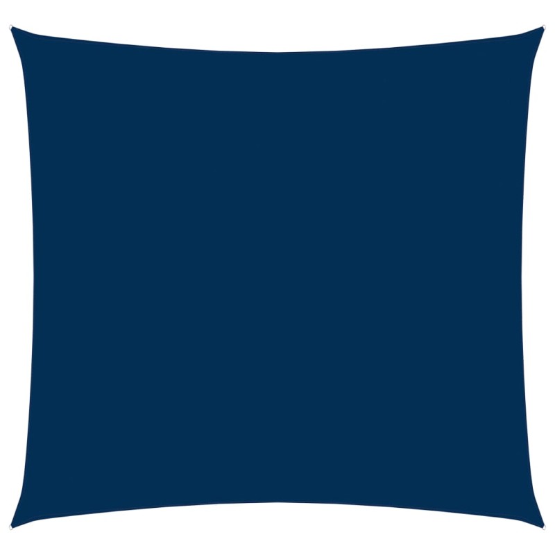 vidaXL Toldo de vela cuadrado tela Oxford azul 2x2 m