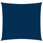 vidaXL Toldo de vela cuadrado tela Oxford azul 2x2 m