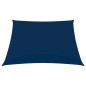 vidaXL Toldo de vela cuadrado tela Oxford azul 2x2 m