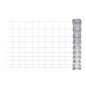 vidaXL Valla de jardín de acero galvanizado 50 m 120 cm vidaXL Valla de jardín de acero galvanizado 50 m 120 cm
