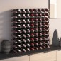 vidaXL Botellero para 72 botellas madera maciza pino marrón vidaXL Botellero para 72 botellas madera maciza pino marrón