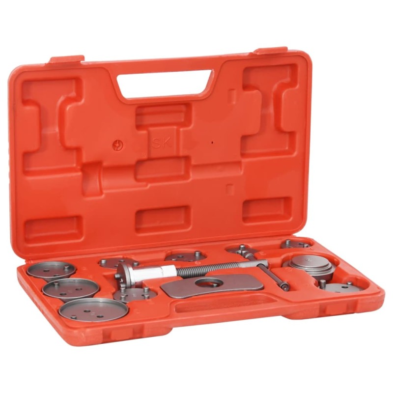 vidaXL Kit de herramientas retroceso pinza de freno de disco 13 pzas vidaXL Kit de herramientas retroceso pinza de freno de disco 13 pzas