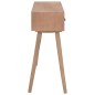 vidaXL Mesa consola con 3 cajones madera maciza de pino 100x30x73 cm vidaXL Mesa consola con 3 cajones madera maciza de pino 100x30x73 cm