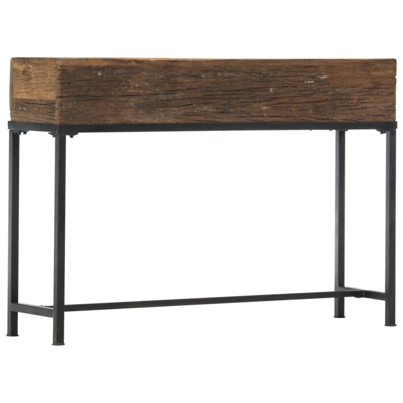 vidaXL Mesa consola de madera maciza reciclada 120x30x80 cm vidaXL Mesa consola de madera maciza reciclada 120x30x80 cm