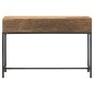 vidaXL Mesa consola de madera maciza reciclada 120x30x80 cm vidaXL Mesa consola de madera maciza reciclada 120x30x80 cm