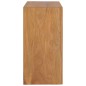 vidaXL Aparador de madera maciza de teca 80x30x60 cm vidaXL Aparador de madera maciza de teca 80x30x60 cm