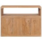 vidaXL Aparador de madera maciza de teca 80x30x60 cm vidaXL Aparador de madera maciza de teca 80x30x60 cm