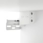 vidaXL Armario de baño con espejo blanco 64x20x67 cm vidaXL Armario de baño con espejo blanco 64x20x67 cm