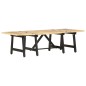 vidaXL Mesa de centro extensible de madera maciza de mango 160x70x45cm vidaXL Mesa de centro extensible de madera maciza de mango 160x70x45cm