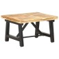 vidaXL Mesa de centro extensible de madera maciza de mango 160x70x45cm vidaXL Mesa de centro extensible de madera maciza de mango 160x70x45cm