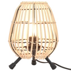 vidaXL Lámpara de pie de mesa Willow 60 W 20x27 cm E 27