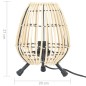 vidaXL Lámpara de pie de mesa Willow 60 W 20x27 cm E 27 vidaXL Lámpara de pie de mesa Willow 60 W 20x27 cm E 27