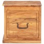 vidaXL Baúl de madera maciza de acacia 40x40x40 cm vidaXL Baúl de madera maciza de acacia 40x40x40 cm