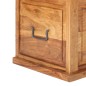vidaXL Baúl de madera maciza de acacia 40x40x40 cm vidaXL Baúl de madera maciza de acacia 40x40x40 cm