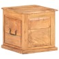 vidaXL Baúl de madera maciza de acacia 40x40x40 cm vidaXL Baúl de madera maciza de acacia 40x40x40 cm