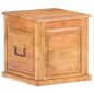vidaXL Baúl de madera maciza de acacia 40x40x40 cm vidaXL Baúl de madera maciza de acacia 40x40x40 cm