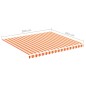 vidaXL Tela de repuesto para toldo amarillo y naranja 4x3,5 m vidaXL Tela de repuesto para toldo amarillo y naranja 4x3,5 m