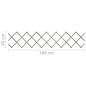 vidaXL Vallas enrejado 5 uds madera maciza de abeto gris 180x30 cm vidaXL Vallas enrejado 5 uds madera maciza de abeto gris 180x30 cm