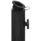 vidaXL Base de sombrilla de hierro fundido negro 44x44x32 cm 