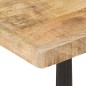 vidaXL Mesa de bistró madera de mango rugosa 60x60x77 cm vidaXL Mesa de bistró madera de mango rugosa 60x60x77 cm