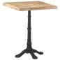 vidaXL Mesa de bistró madera de mango rugosa 60x60x77 cm vidaXL Mesa de bistró madera de mango rugosa 60x60x77 cm