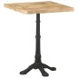 vidaXL Mesa de bistró madera de mango rugosa 60x60x77 cm vidaXL Mesa de bistró madera de mango rugosa 60x60x77 cm