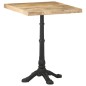 vidaXL Mesa de bistró madera de mango rugosa 60x60x77 cm vidaXL Mesa de bistró madera de mango rugosa 60x60x77 cm