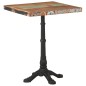 vidaXL Mesa de bistró de madera maciza reciclada 60x60x76 cm vidaXL Mesa de bistró de madera maciza reciclada 60x60x76 cm