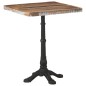 vidaXL Mesa de bistró de madera maciza reciclada 60x60x76 cm vidaXL Mesa de bistró de madera maciza reciclada 60x60x76 cm