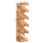 vidaXL Botellero para 5 botellas madera maciza de acacia vidaXL Botellero para 5 botellas madera maciza de acacia