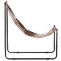 vidaXL Silla de relax de cuero auténtico marrón vidaXL Silla de relax de cuero auténtico marrón