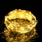 vidaXL Guirnalda de micro luces LED 40 m 400 LED blanco cálido