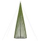 vidaXL Árbol de Navidad cono de luz 1544 LEDs blanco cálido 500 cm vidaXL Árbol de Navidad cono de luz 1544 LEDs blanco cálido 500 cm