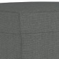 vidaXL Juego de sofás con cojines 3 piezas tela gris oscuro vidaXL Juego de sofás con cojines 3 piezas tela gris oscuro