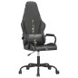 vidaXL Silla gaming con masaje cuero sintético color camuflaje y negro vidaXL Silla gaming con masaje cuero sintético color camuflaje y negro