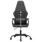 vidaXL Silla gaming con masaje cuero sintético color camuflaje y negro vidaXL Silla gaming con masaje cuero sintético color camuflaje y negro