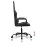 vidaXL Silla gaming con masaje cuero sintético color camuflaje y negro vidaXL Silla gaming con masaje cuero sintético color camuflaje y negro