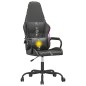 vidaXL Silla gaming con masaje cuero sintético color camuflaje y negro vidaXL Silla gaming con masaje cuero sintético color camuflaje y negro