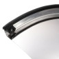 vidaXL Espejos de tráfico 2 uds mitad combada acrílico Ø80 cm vidaXL Espejos de tráfico 2 uds mitad combada acrílico Ø80 cm