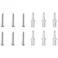 vidaXL Espejos de tráfico 2 uds mitad combada acrílico Ø80 cm vidaXL Espejos de tráfico 2 uds mitad combada acrílico Ø80 cm