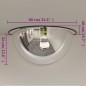 vidaXL Espejos de tráfico 2 uds mitad combada acrílico Ø80 cm vidaXL Espejos de tráfico 2 uds mitad combada acrílico Ø80 cm