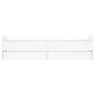 vidaXL Estructura de cama con cajones blanco 75x190 cm